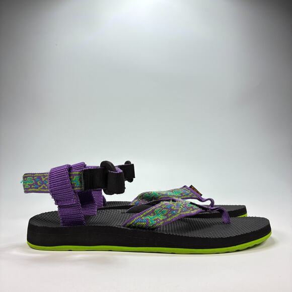 Teva Original Universal Purple Black Aztec Sports Sandal 1003986 Women’s Size 6 - Picture 1 of 8